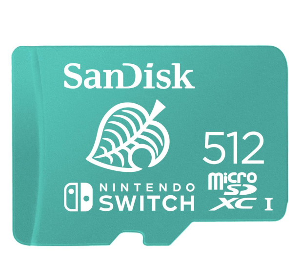 SanDisk microSDXC 100MB/s A1 V30 Nintendo Switch